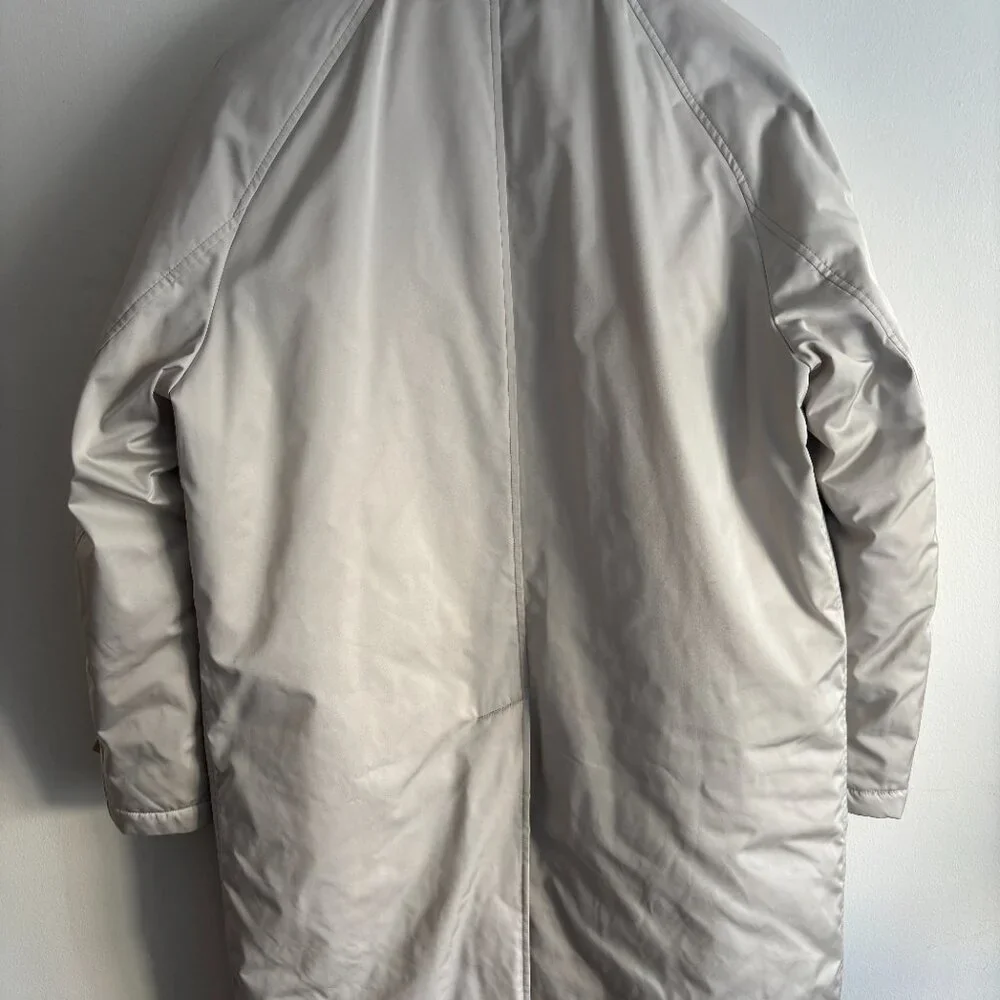 $7000 TOM FORD Faille Down Insulated Raincoat/ Parka Jacket - Beige US 40-42 - Picture 6 of 16